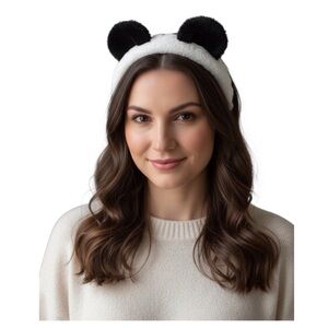 Cute Panda Headband.Useful during facial cleansing routine.